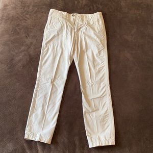 Slim straight dress pants